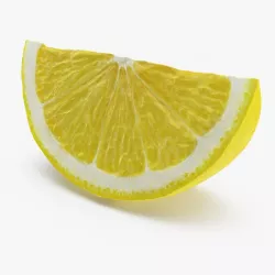 Lemon Slice 3d model