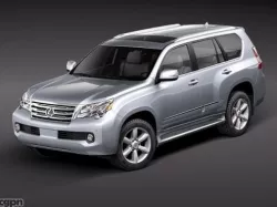 Lexus GX 460 2010 3d model