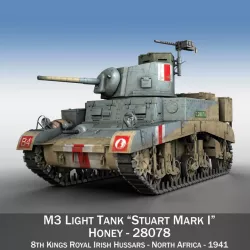 Light Tank M3 Stuart Mark I (Honey) 3d model