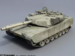 M1 Abrams 3d model