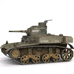 M3 Stuart 3d model