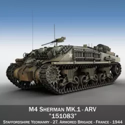M4 Sherman ARV MK.I - 151083 3d model