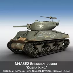 M4A3E2 - Sherman Jumbo - Cobra King 3d model