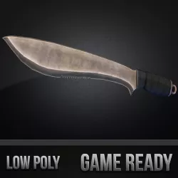 Machete 3d model