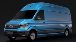 MAN TGE Van L3H3 2018 3d model