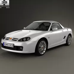 MG TF 2002 3d model