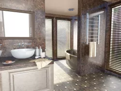 Modern Bathroom 1 3d model