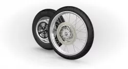 Motorcycle Rear Wheel 3d model