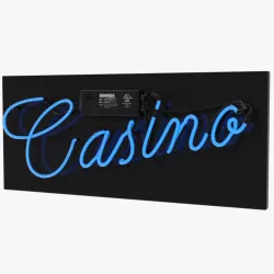 Neon Sign Casino 3d model
