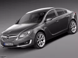 Opel Insignia sedan 2014 3d model