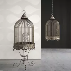 Ornate Antique Birdcage 3d model