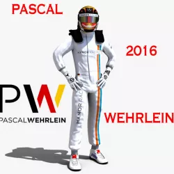 Pascal Wehrlein 2016 3d model