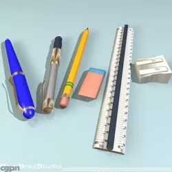 Pens 3d model