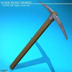 Pickaxe 3d model
