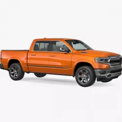 Pickup Truck Generic 3d model