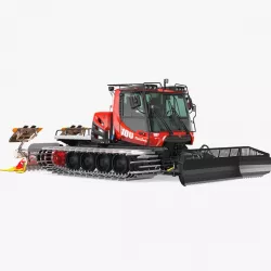 PistenBully 100 Snow Groomer 3d model