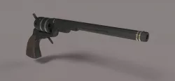 Pistol from movie Supernatural 3d model