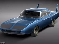 Plymouth RoadRunner Superbird 1970 3d model
