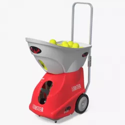 Portable Tennis Ball Machine with Balls 3d model