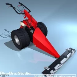 Power-Mower 3d model