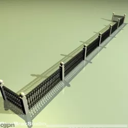Railing 3d model