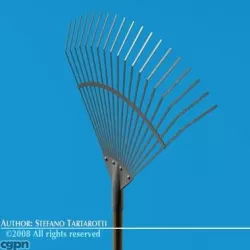 Rake 3d model