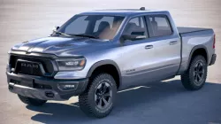 RAM 1500 Rebel Crew Cab 2019 3d model