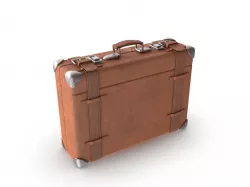 Realistic Suitcase 3d model