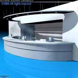 Reception 3d model