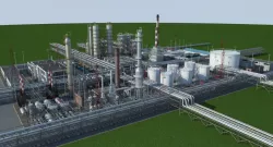 Refinery 3d model
