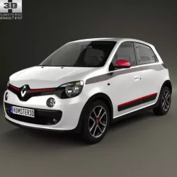 Renault Twingo 2014 3d model