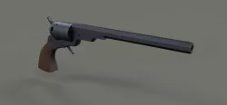 Revolver Colt Paterson 1836 3d model