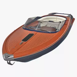 Riva Aquariva Super YANMAR 8LV 3d model