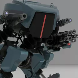 Robot BIG 3d model