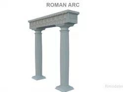 Roman Arc 3d model