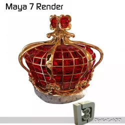 Ruby Crown 3d model