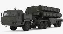 S-400 Triumf Launch Vehicle 3d model