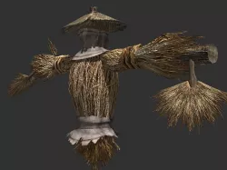 scarecrow 3d model