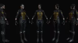 Sci-Fi Girl 3d model