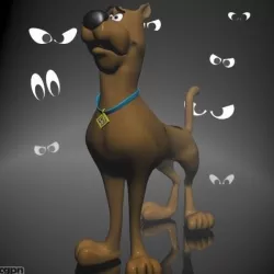 Scooby-doo 3D RIGGED 3d model