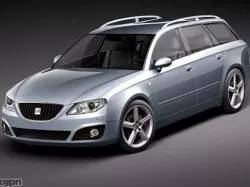 Seat Exeo ST 3d model