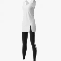 Shirt and Leggings 3d model