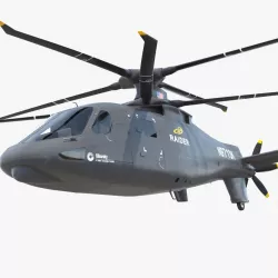 Sikorsky S97 Raider Rigged 3d model