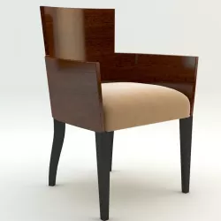 Simple armchair 3d model