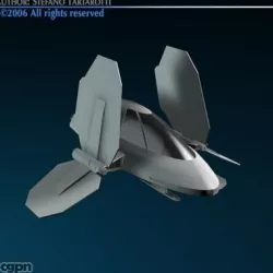 Small Spaceship 3d model