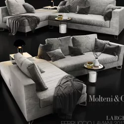 Sofa Molteni Large 3d model