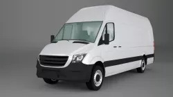 Sprinter generic panel van 3d model