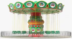Swing Ride 3d model