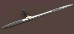Sword of Karl Ruprecht Kroenen from movie Hellboy 3d model