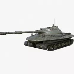 Tank Object 279 Green Soviet Mental Ray 3d model